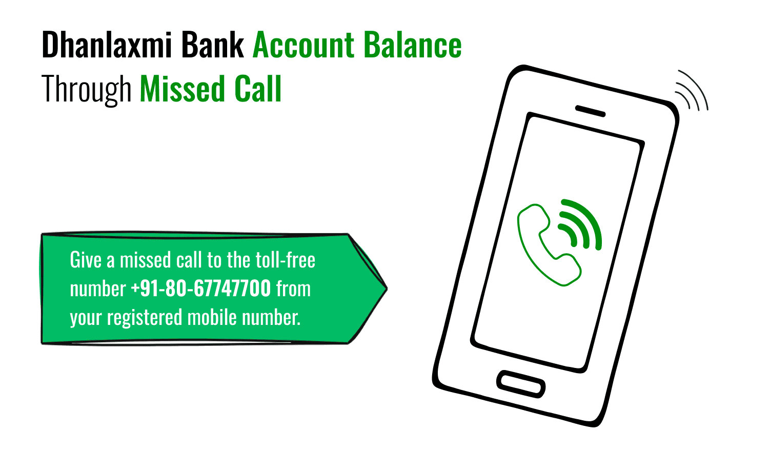 Dhanlaxmi Bank Account Balance Through Missed Call